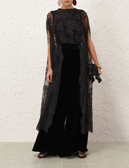 VALIANT LACE CAPED TOP