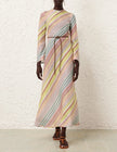 HALLIDAY BIAS LONG DRESS