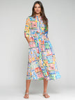 PRINTED CAPRI DRESS
