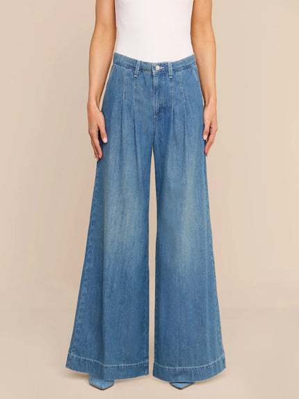 JAYANI PLEATED WIDE LEG JEAN