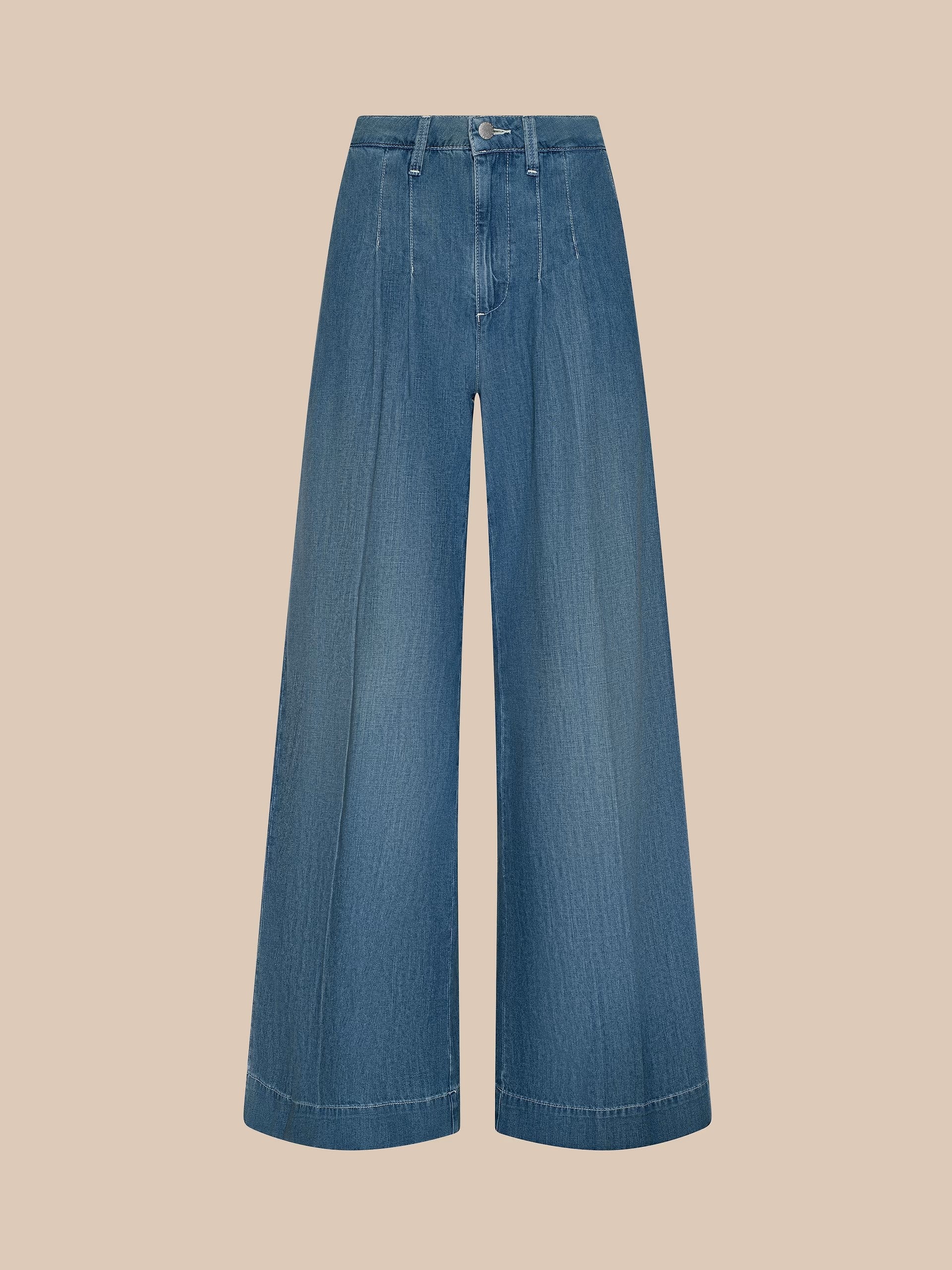 JAYANI PLEATED WIDE LEG JEAN