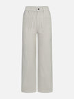 THE ANCHOR PANT IN FLAX STRIPE