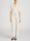 THE ANCHOR PANT IN FLAX STRIPE