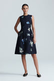 FLORAL FIL COUPE BETSY DRESS