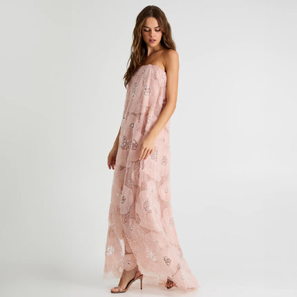 MARGOT DRESS IN ICE PINK
