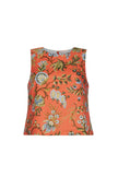 MACKENZIE TOP IN CLOVER ORANGE