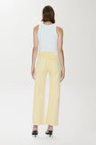 LEXI MID RISE BOWED STRAIGHT JEAN IN DAY GLOW