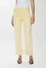 LEXI MID RISE BOWED STRAIGHT JEAN IN DAY GLOW