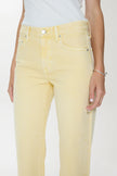LEXI MID RISE BOWED STRAIGHT JEAN IN DAY GLOW