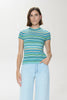 SELENE SHORT SLEEVE SWEATER TEE