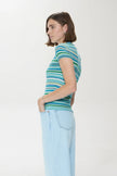 SELENE SHORT SLEEVE SWEATER TEE
