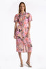 CECILE DRESS IN JARDIN PINK