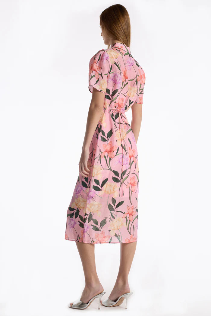 CECILE DRESS IN JARDIN PINK