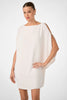 RAZU SHORT SPLIT SLEEVE MINI DRESS