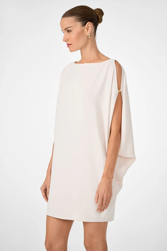 RAZU SHORT SPLIT SLEEVE MINI DRESS