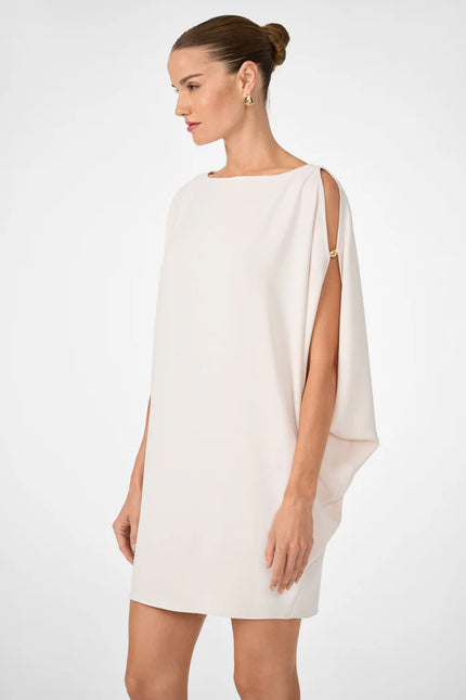 RAZU SHORT SPLIT SLEEVE MINI DRESS
