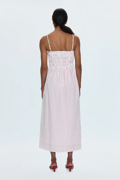 BIANCA SHIRRED BODICE DRESS