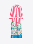 PUERTP BANUS STRIPED SHIRT DRESS
