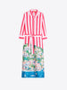 PUERTP BANUS STRIPED SHIRT DRESS