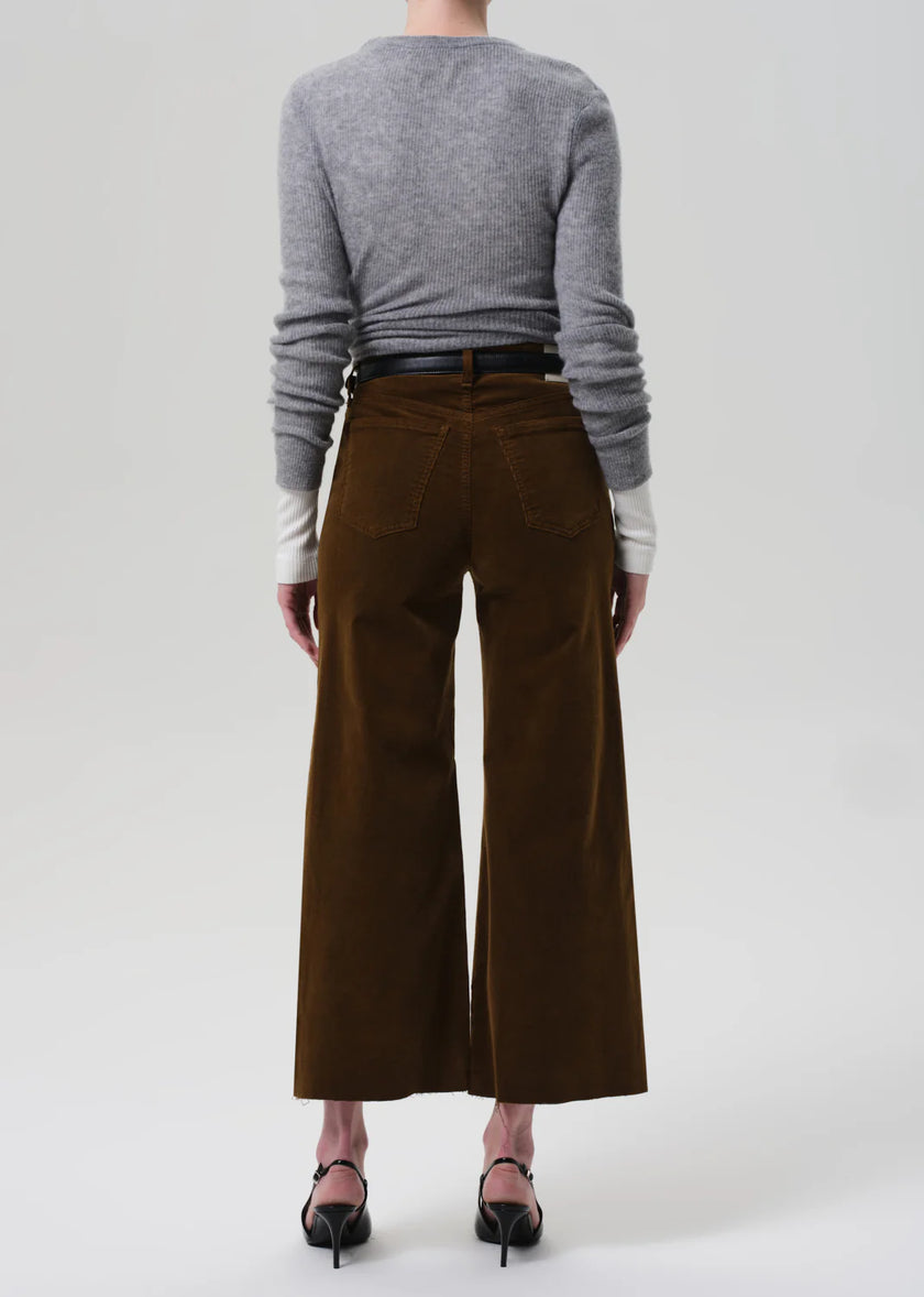 LYRA WIDE LEG CROP CORDUROY