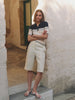 CASHMERE POLO TOP