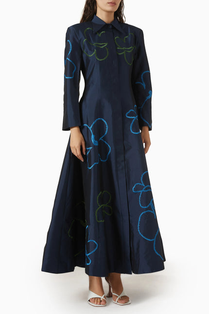 ALPHINE LONG SLEEVE MAXI DRESS
