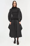 JACKIE TAFFETA KNIT TOP