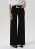LYRA LONG WIDE LEG JEAN IN PLUSH BLACK
