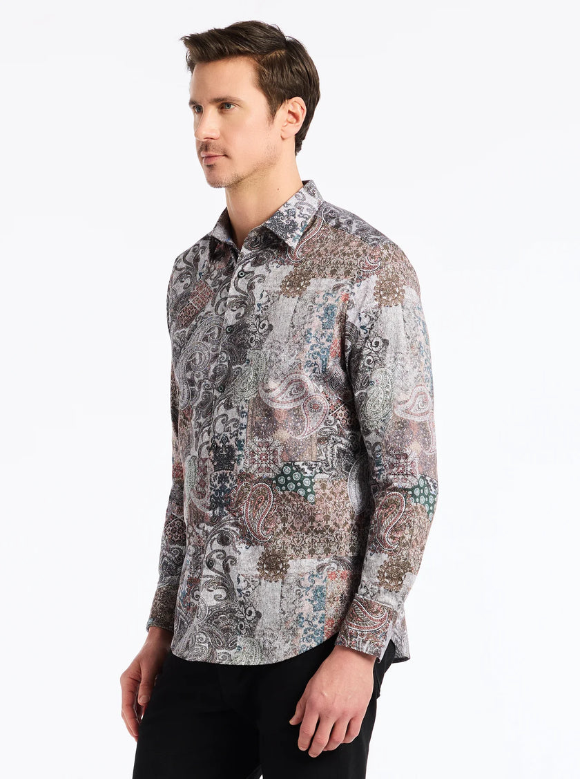REMSEN LONG SLEEVE BUTTON DOWN SHIRT