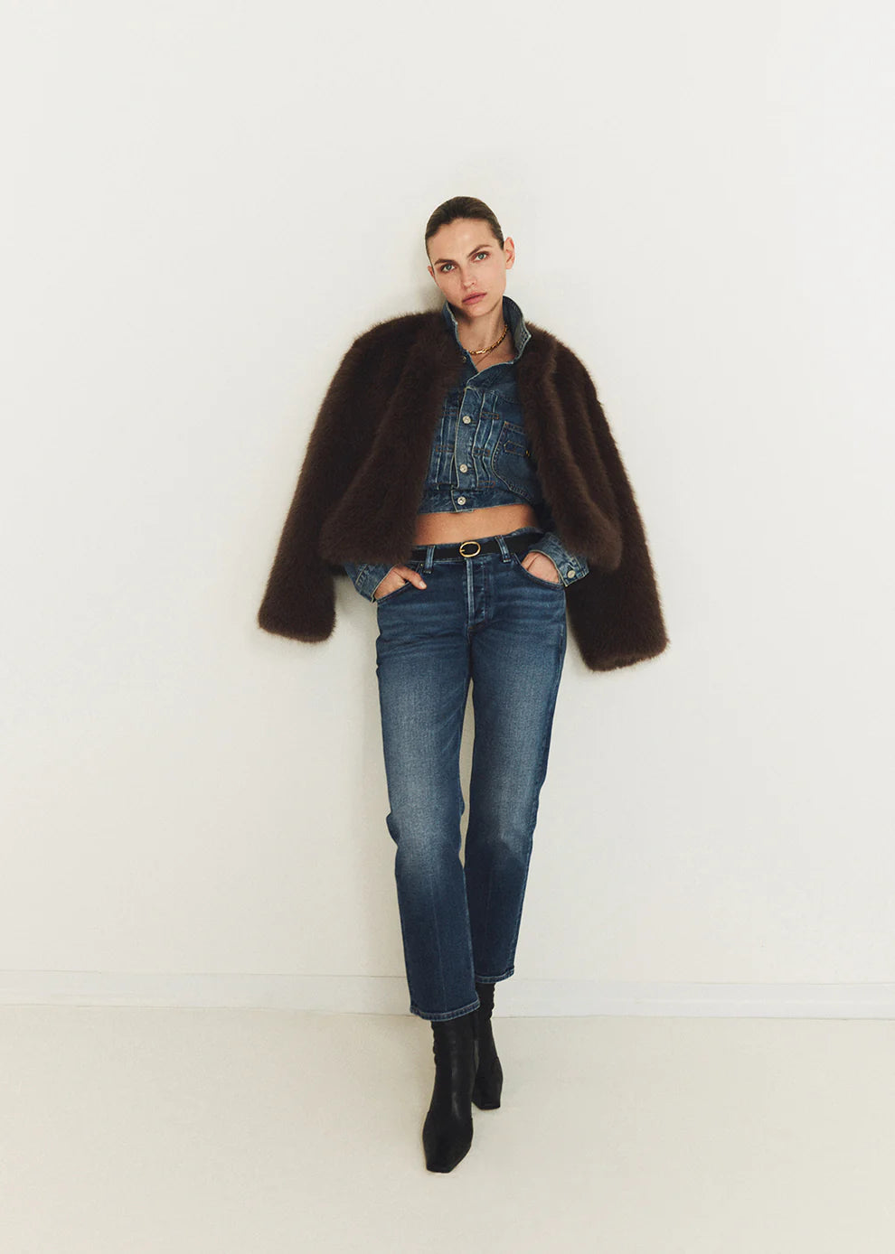 BLAINE VINTAGE STRAIGHT WITH HORSEBIT