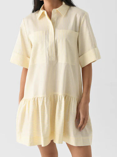 CRIS COTTON MINI DRESS