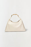 TWIST LEATHER HOBO