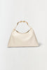 TWIST LEATHER HOBO