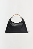 TWIST LEATHER HOBO