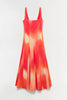 LARA MIDI DRESS IN GOLDEN HOUR SUNSET