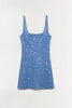 ZIVA EMBELLISHED MINI DRESS