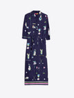 GOLF PRINT SHIRT DRESS