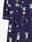 GOLF PRINT SHIRT DRESS
