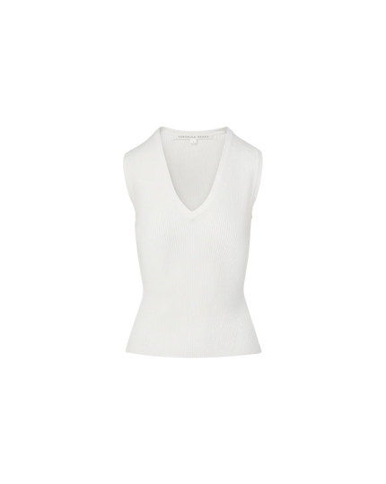 SID KNIT TANK TOP IN OFF WHITE