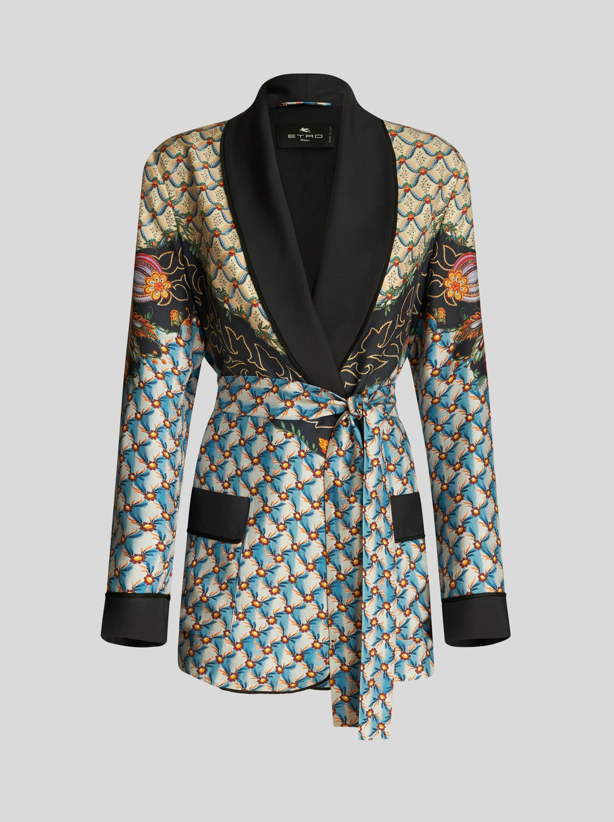 TWILL ROBE JACKET
