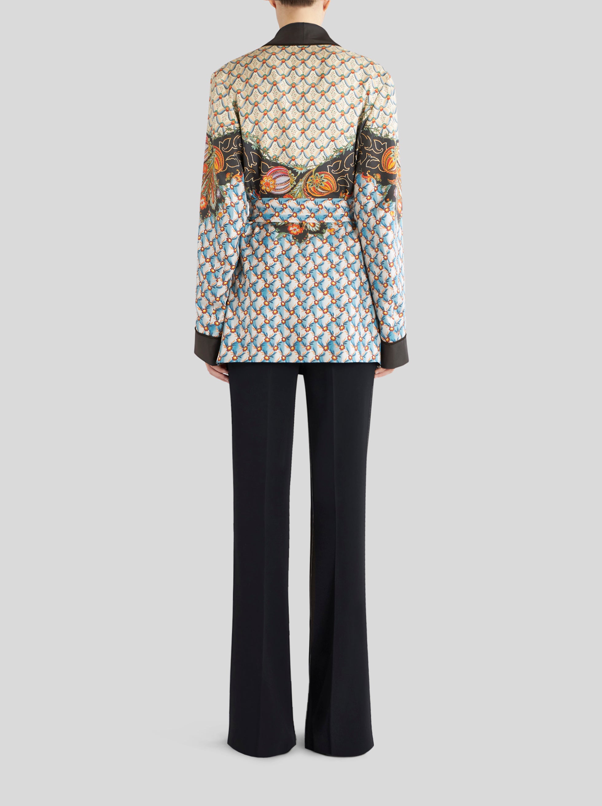 TWILL ROBE JACKET