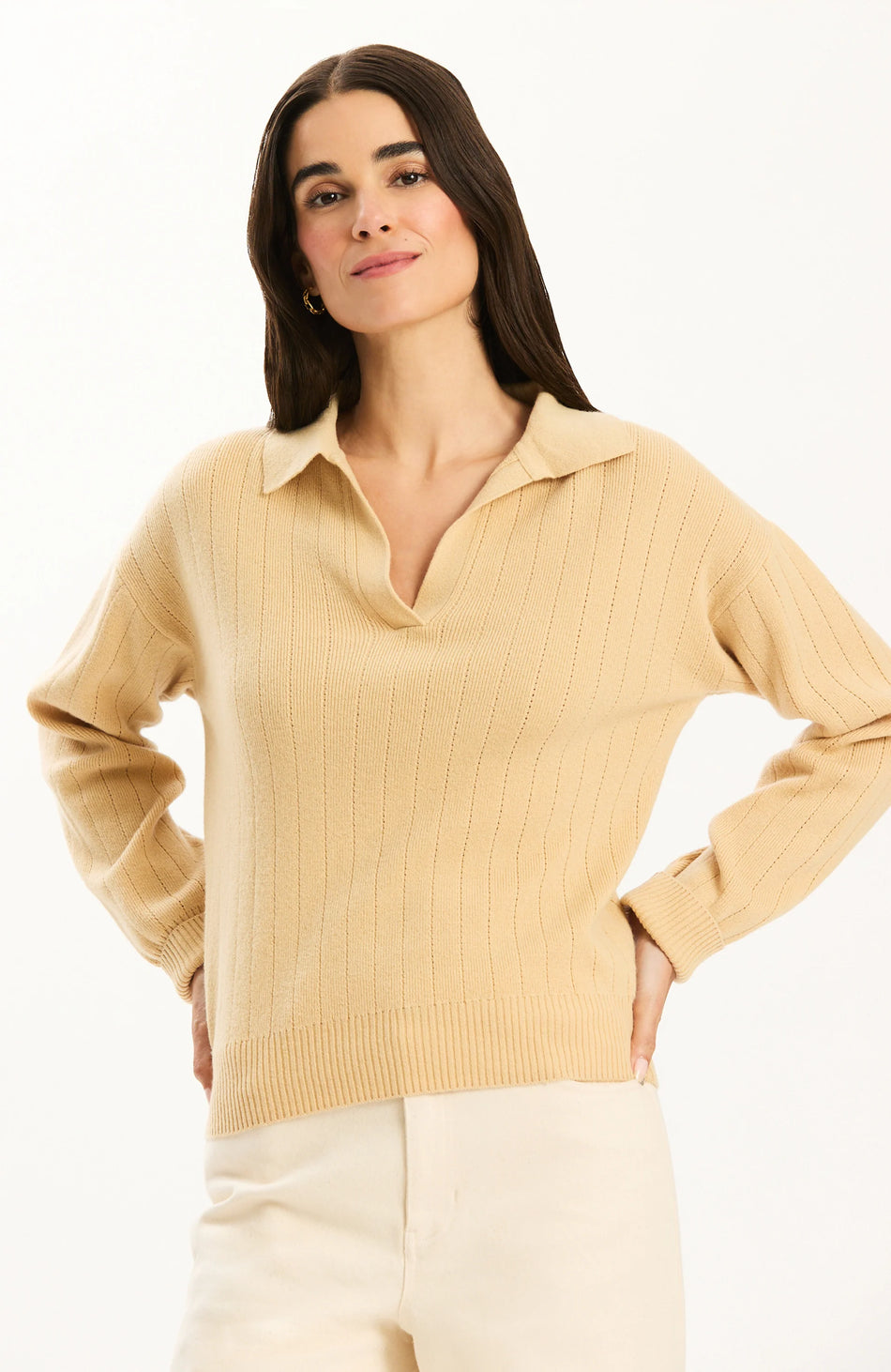 EMERSON CASHMERE POLO