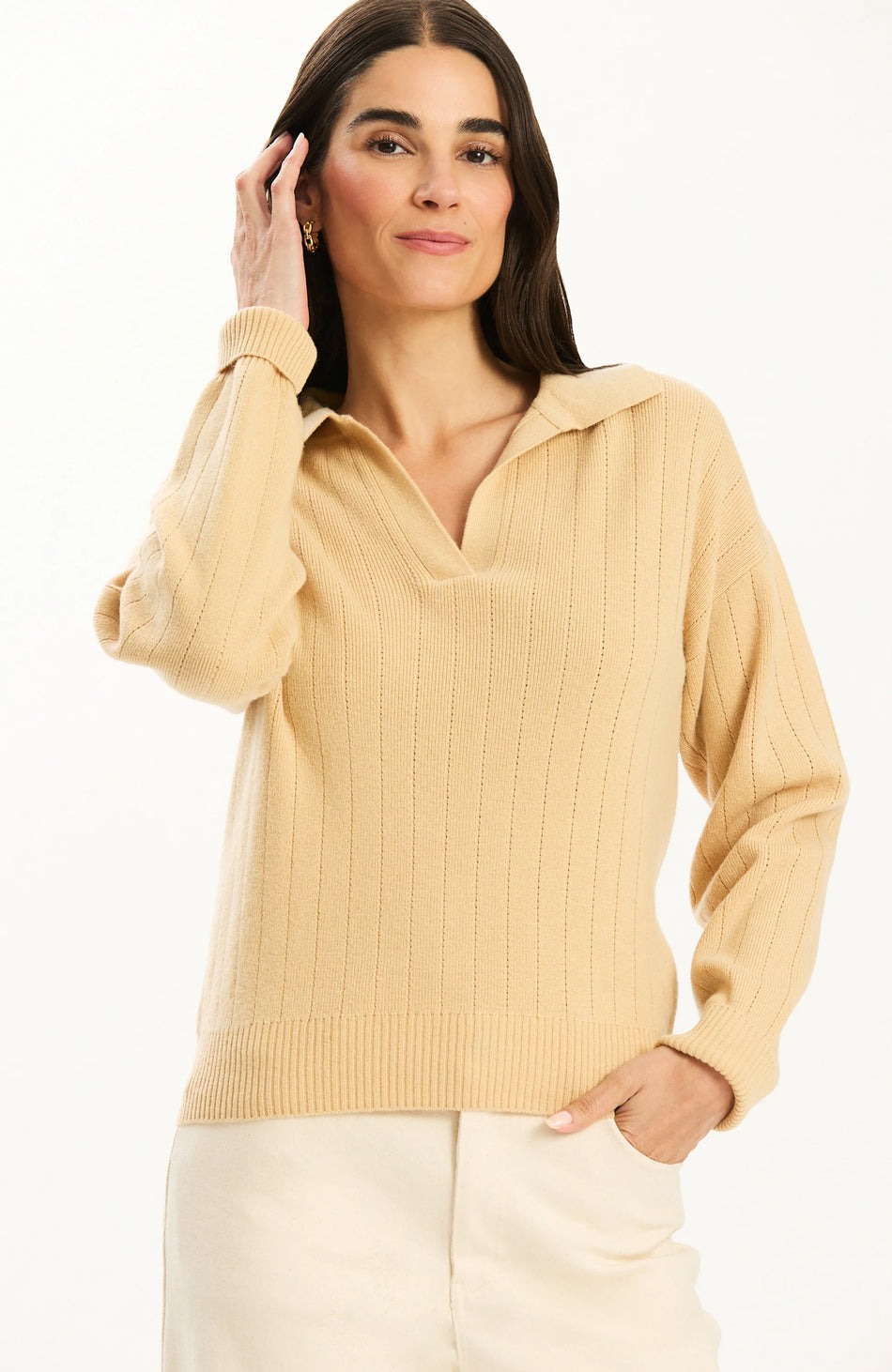 EMERSON CASHMERE POLO