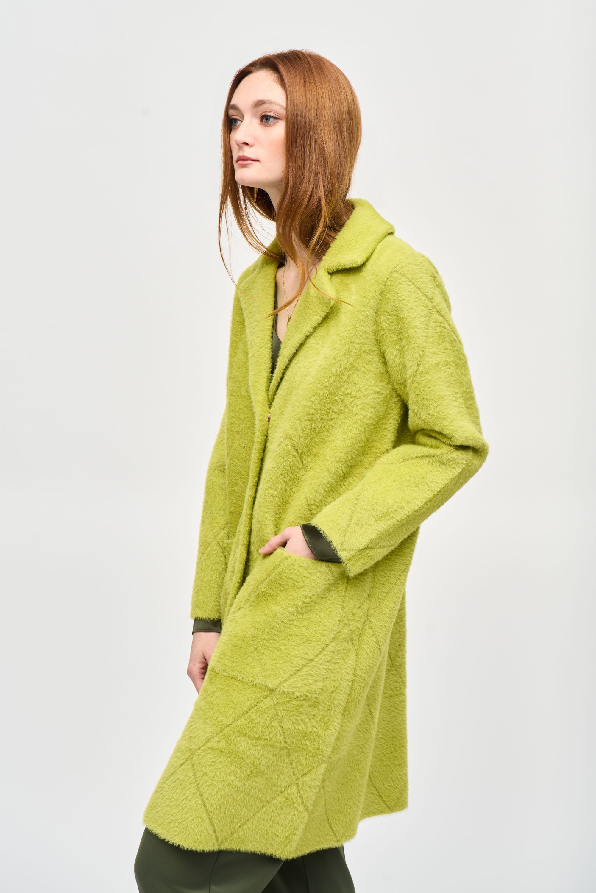 NOTCHED COLLAR COAT