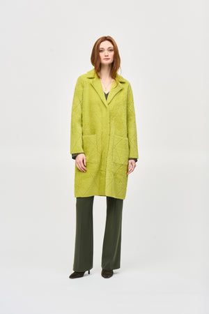 NOTCHED COLLAR COAT