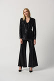 KNIT BLAZER WITH NOTCH COLLAR