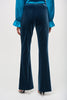 VELVET FLARED PULL ON PANTS