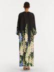 DEGRADE FOXGLOVE SILK TWILL CAFTAN