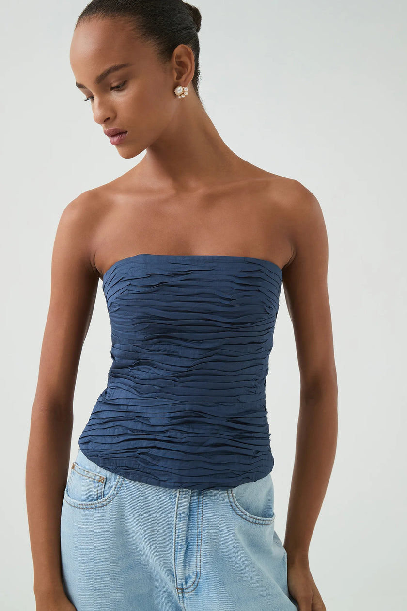 SUNBEAM RUCHED BUSTIER