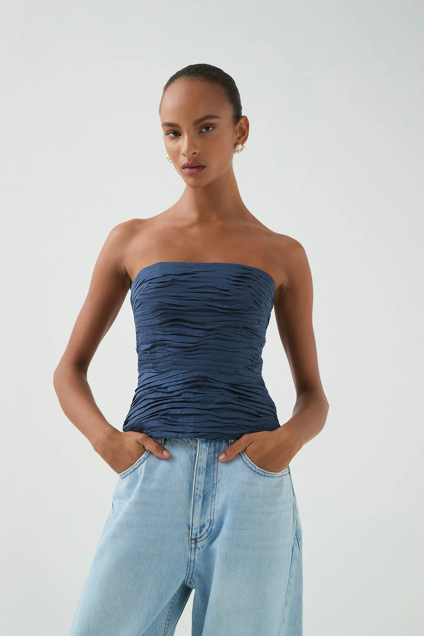 SUNBEAM RUCHED BUSTIER